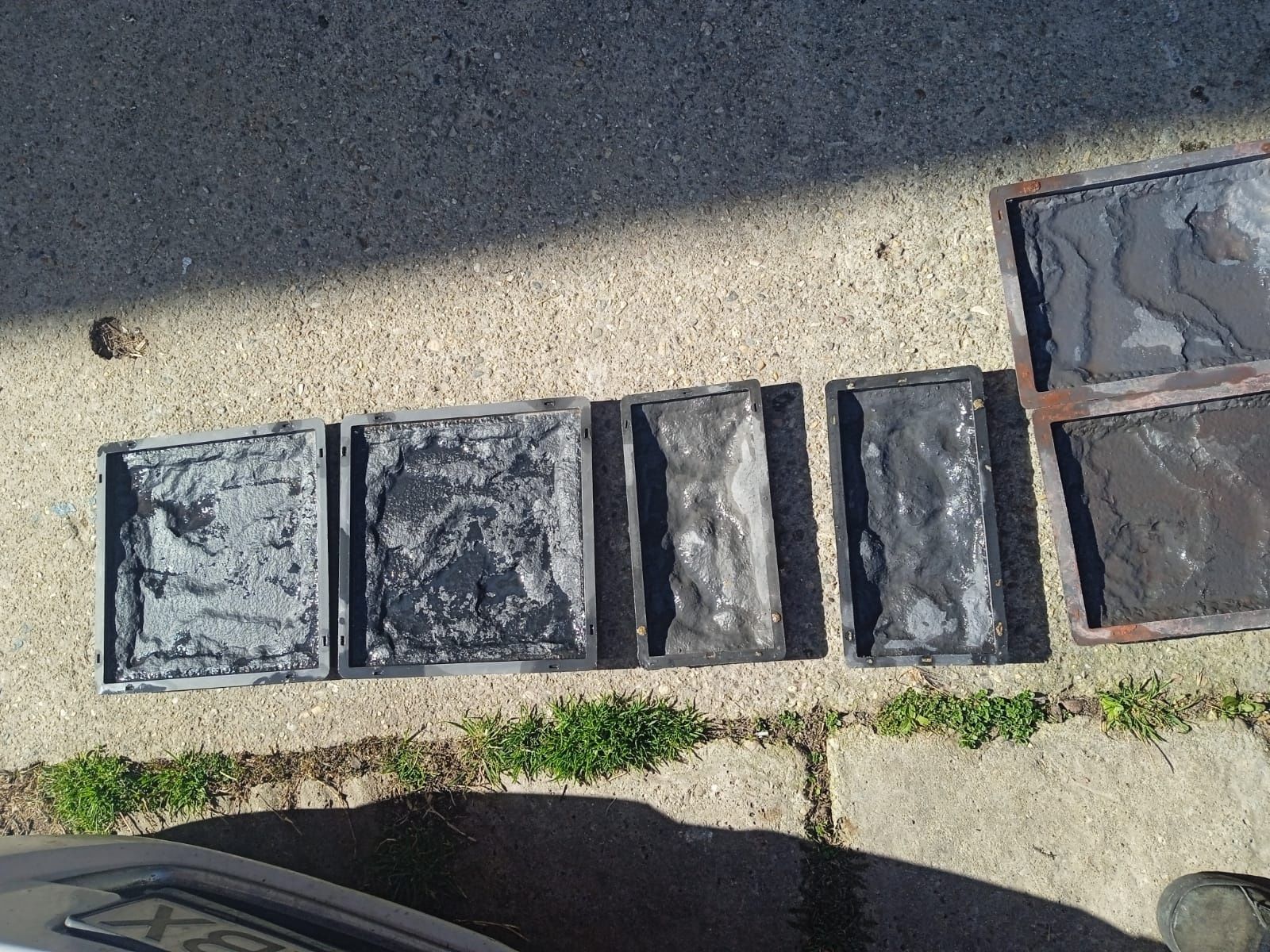 Matrite forme pavaje pavele placi din ABS pt beton și ipsos 0773 /903/