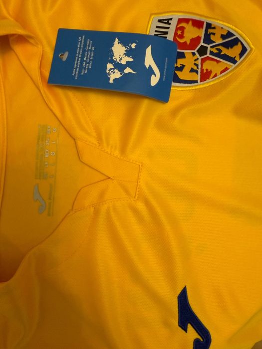 Tricou de fotbal cu Romania - Drăgușin