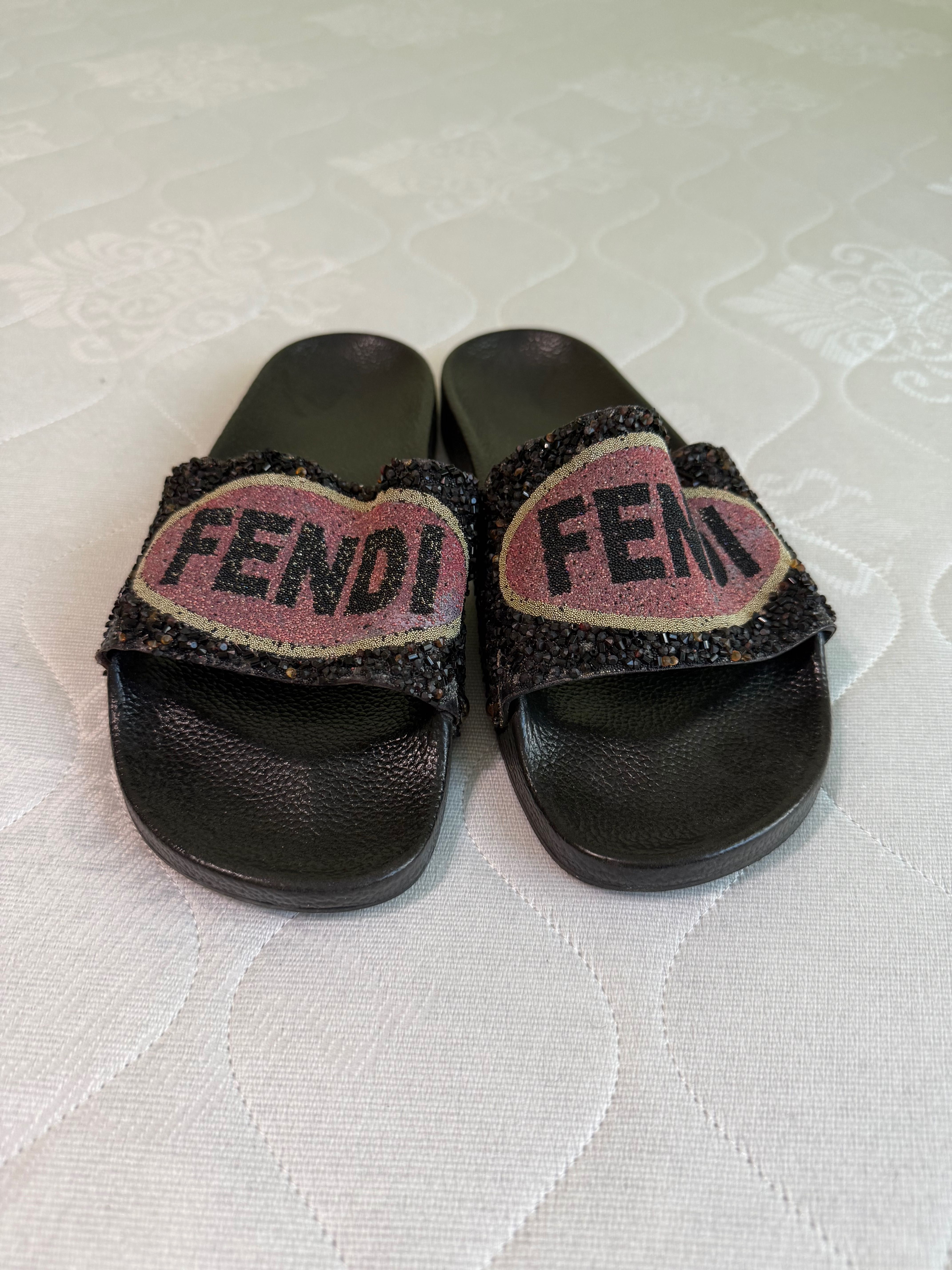 Дамски чехли Fendi -38 размер