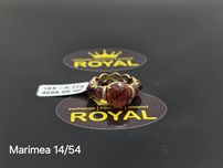 Bijuteria Royal: Inel aur 18k/6Diamante/Turmaline/5.77 gr