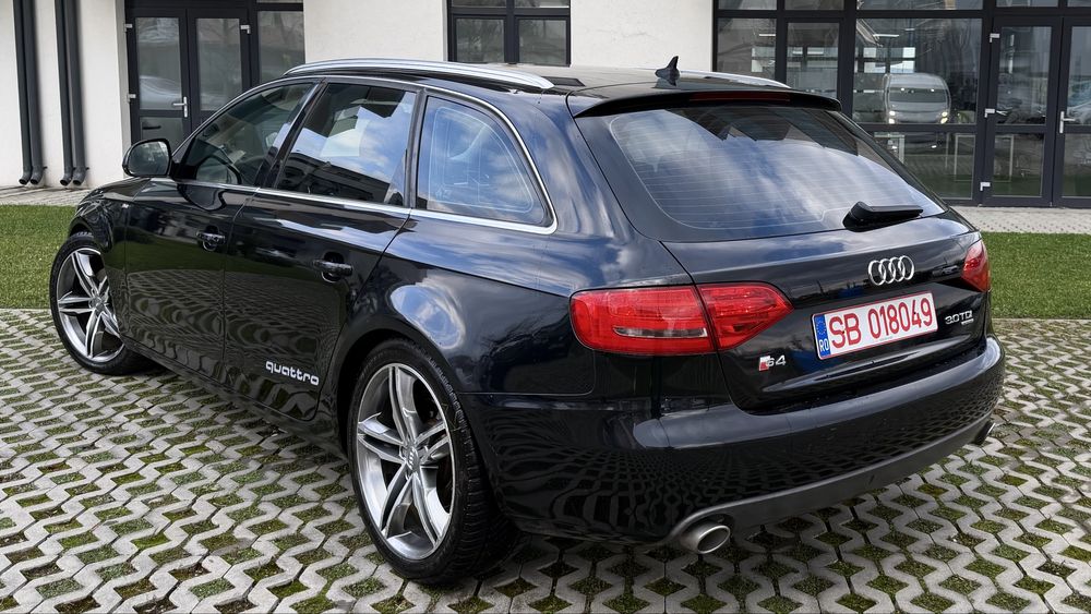 Audi A4 B8 2009 E5 3.0 D 245 CP Quattro S-Line Manual 6+1 Led Gume Noi