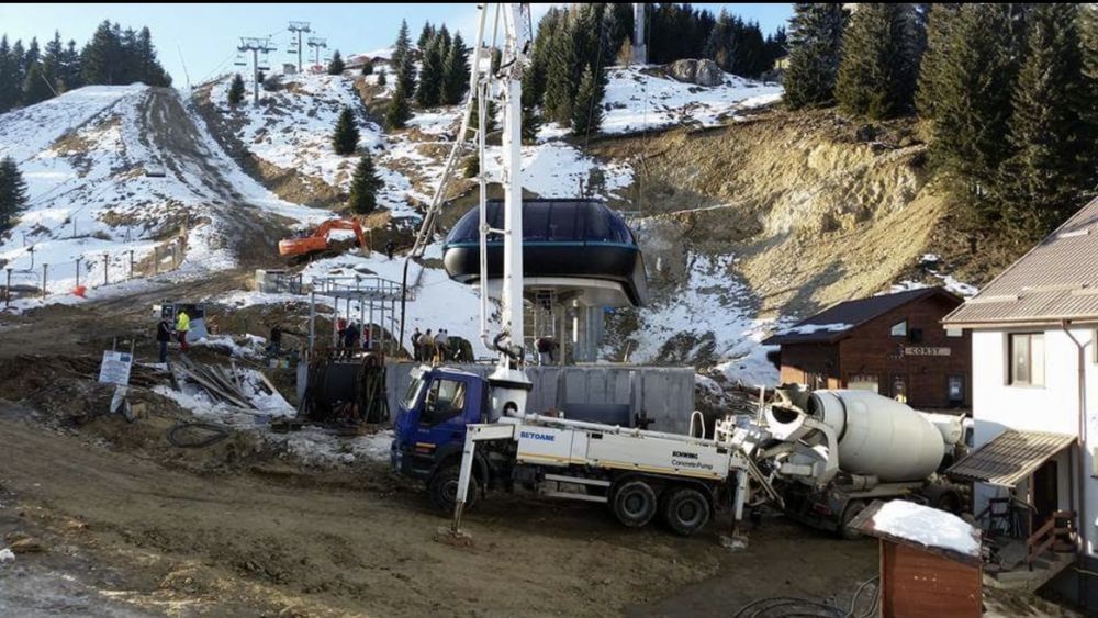 Servicii constructii demolari betoane inchiriere utilaje Sinaia Azuga