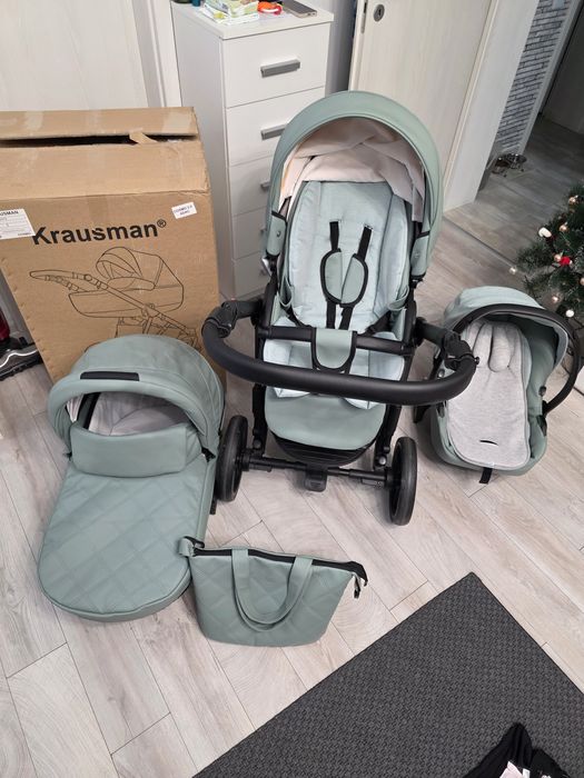 Cărucior3 în 1 krausman joyz corso