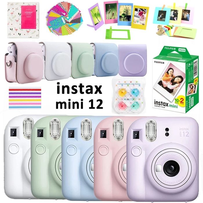 Новый Instax Mini 12 Instant! Бесплатная Доставка!