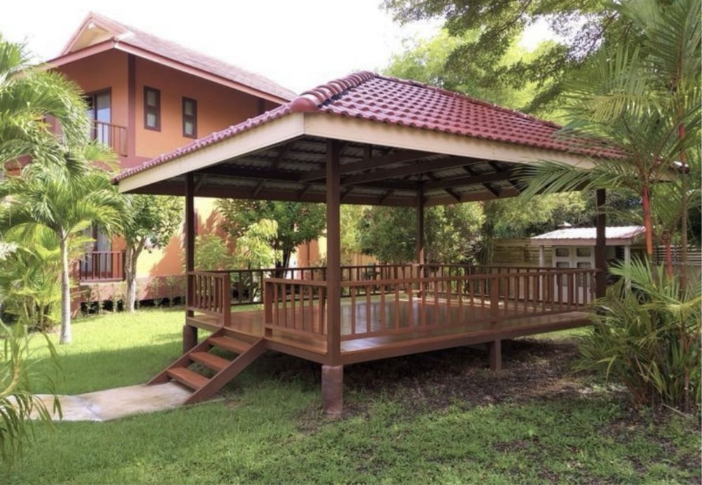 Terase pergole si foisoare din lemn de gradina