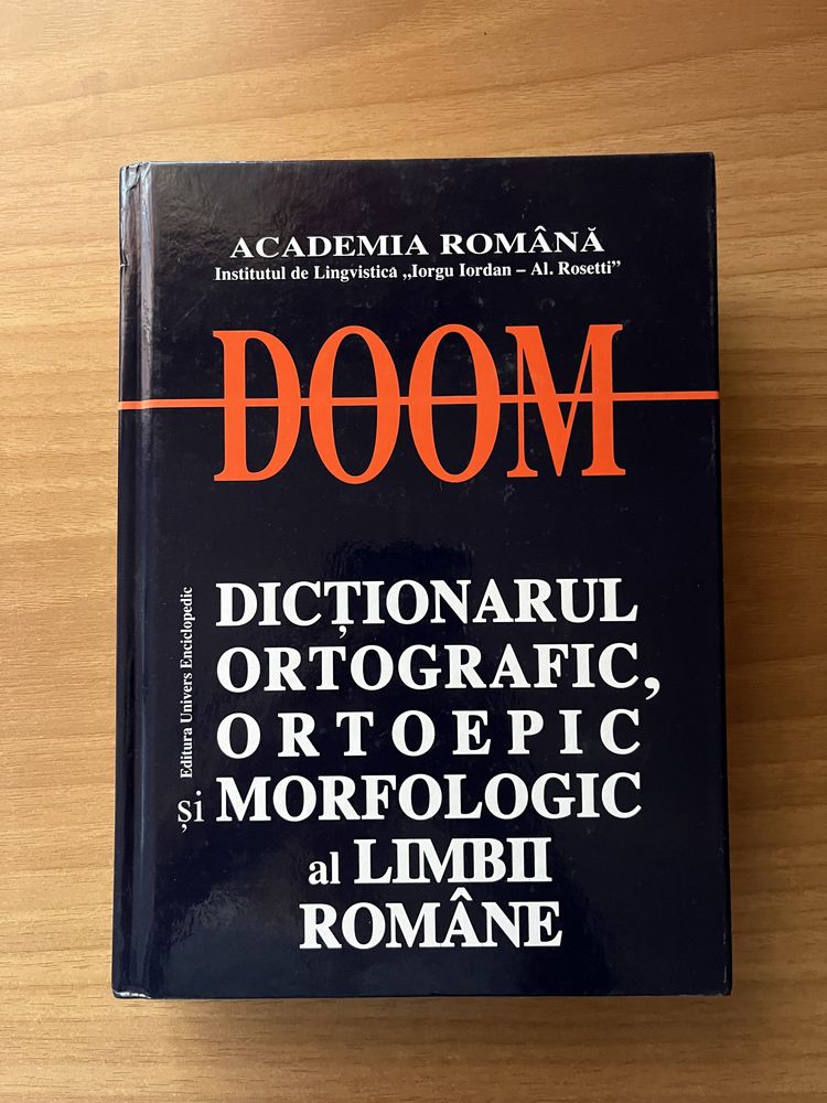 DOOM dicționarul ortografic,ortoepic și morfologic -NOU