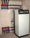 Pompa de căldură Waterkotte apa/sol-apa, incalzire si boiler 250litri