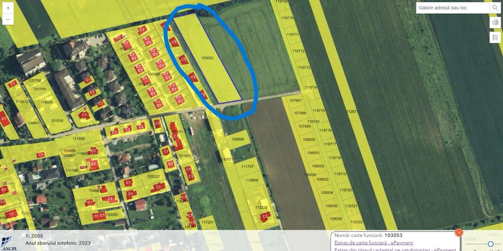 Teren intravilan 5000 mp