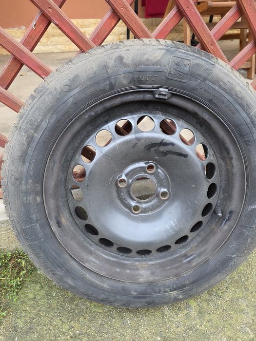 Jenti + anvelope de iarna r15 Opel