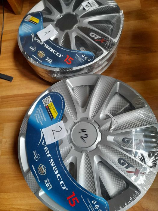 Тасове за МПС цвят карбон 13,14,15,16цола