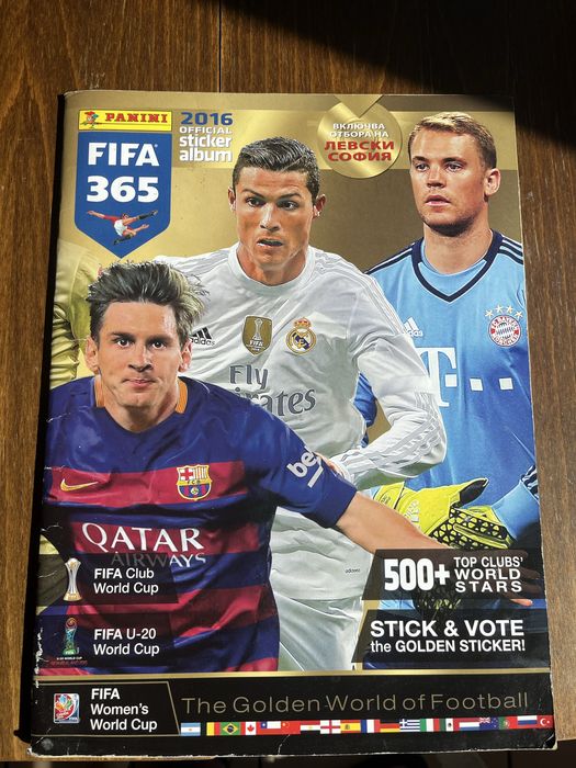 Panini Fifa Club World Cup 2016 напълно попълнен албум