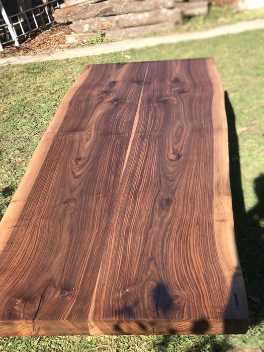 Blat lemn masiv nuc, stejar, brad , cires  pentru baie / bucatarie