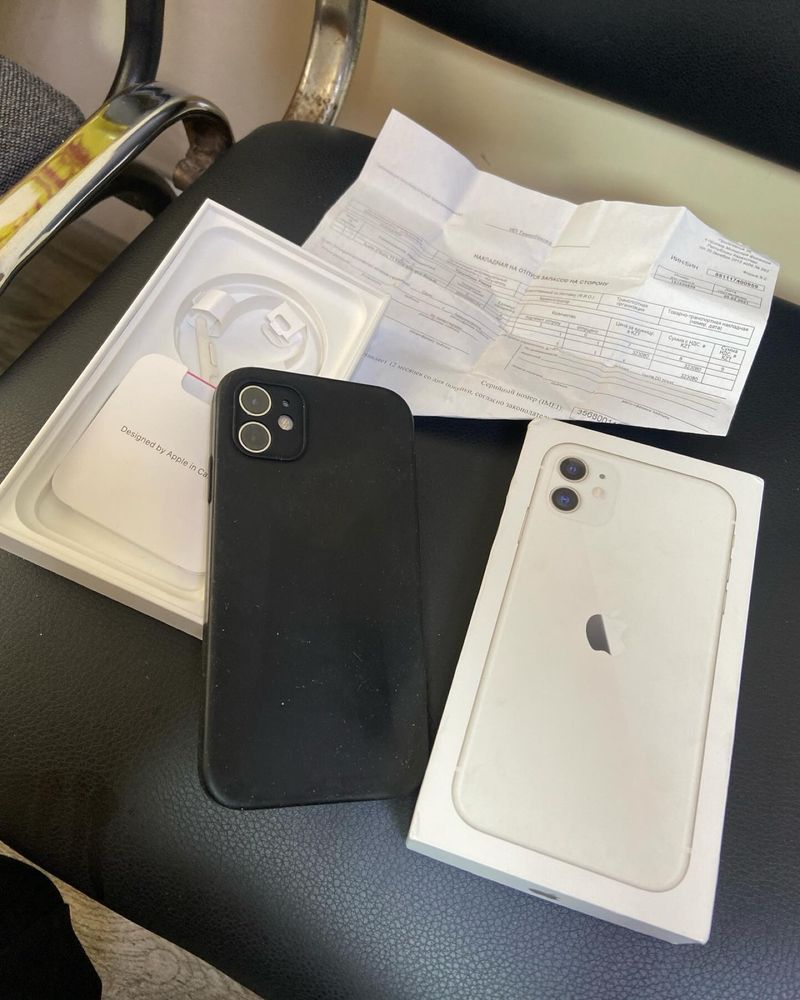 Айфон 11, 64гб, 70% аккум, шустрый смартфон iphone