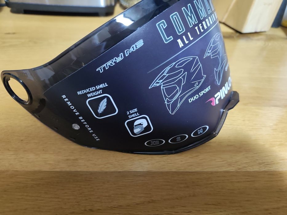 Vand viziera Airoh commander