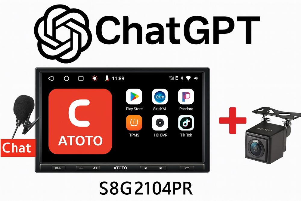 ATOTO S8 Pro 10" Android Head Unit – GPS, BT, CarPlay/Android Auto