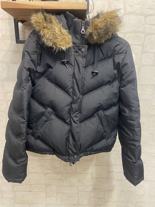 DKNY черно зимно яке