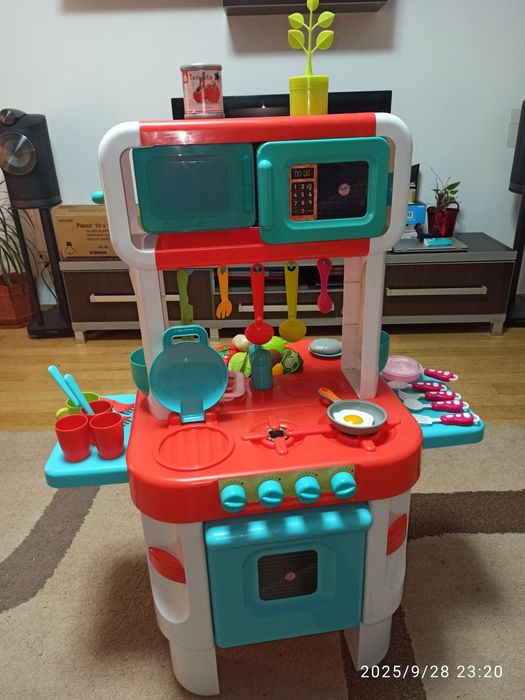Bucatarie de jucarie MotherCare, bucatarie de copii, accesorii incluse
