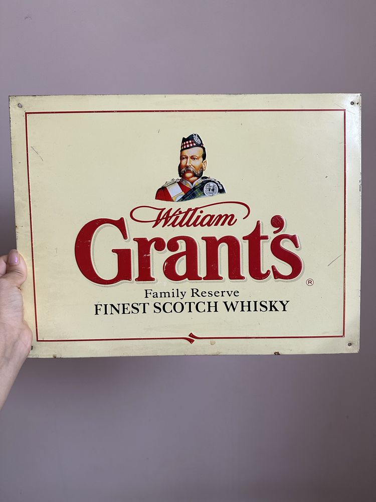 Метална табела Grant’s