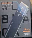 SSD wd black sn850x 4tb