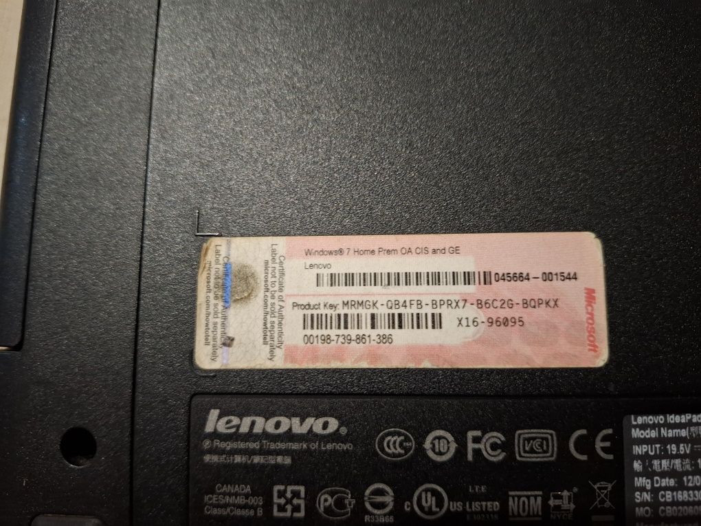Ienovo 3 в добро сыстояние няма  никакви повреди изтеглен виндовс 7