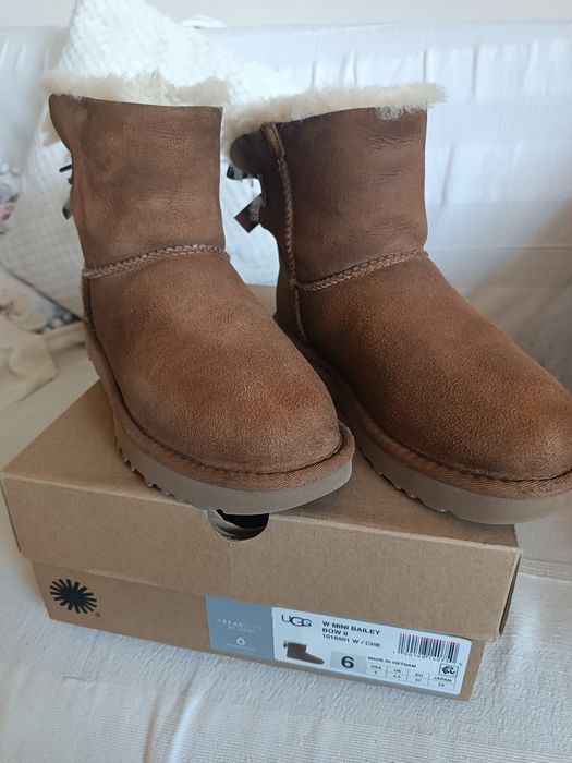 Боти UGG 37 номер бежови 23 см стелка
