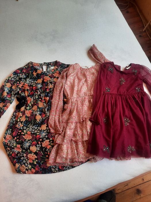 Детски рокли размер 116,122