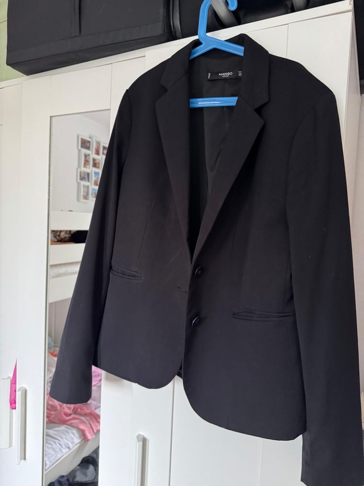 Sacou Mango, dama, negru, marimea 40