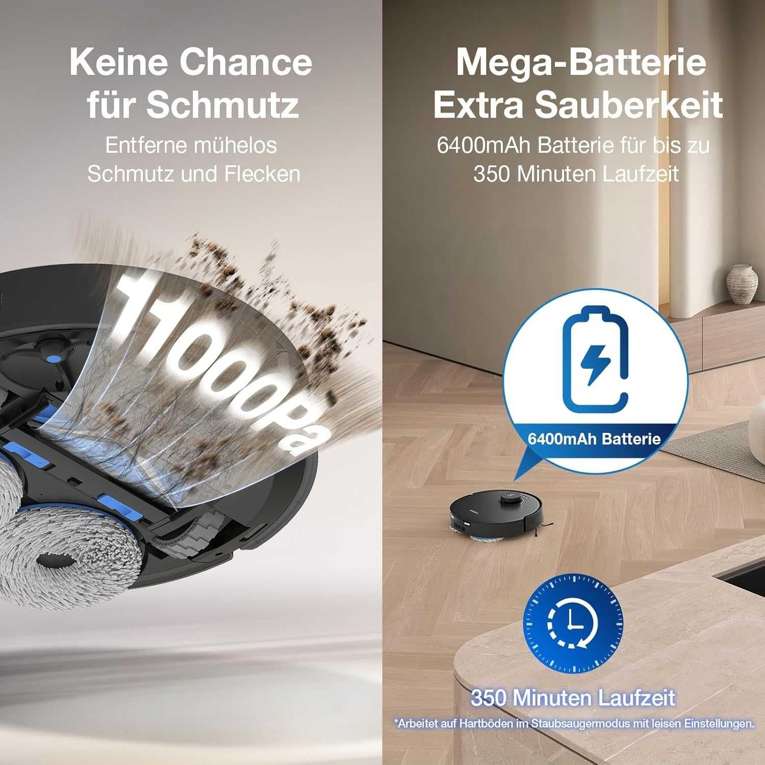 Прахосмукачка робот Ecovacs Deebot T30S Pro TrueDetect ZeroTangle