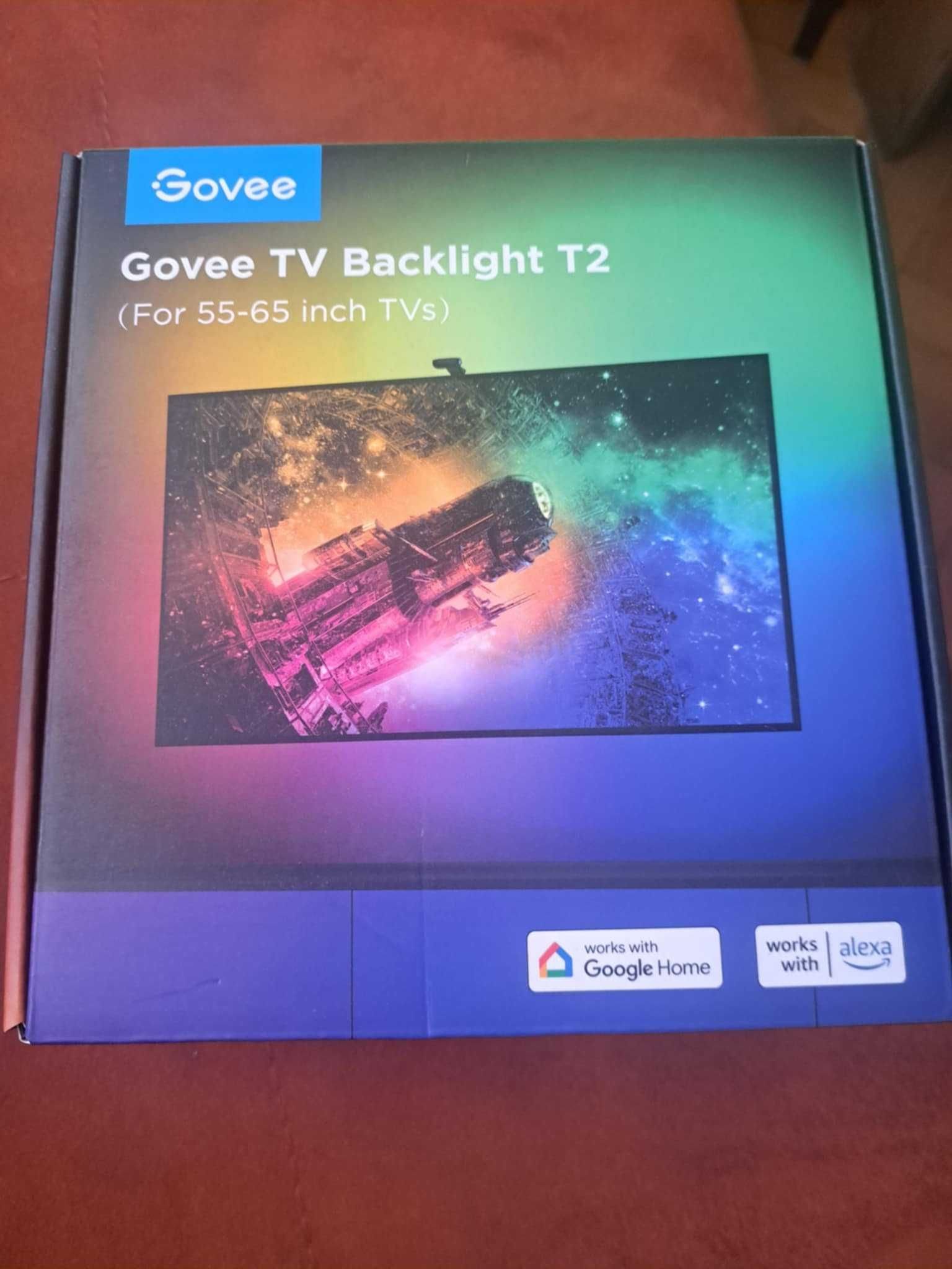 Govee TV Backlight 3 Lite RGBIC 75-85 in и Govee Backlight Т2 55-65 in