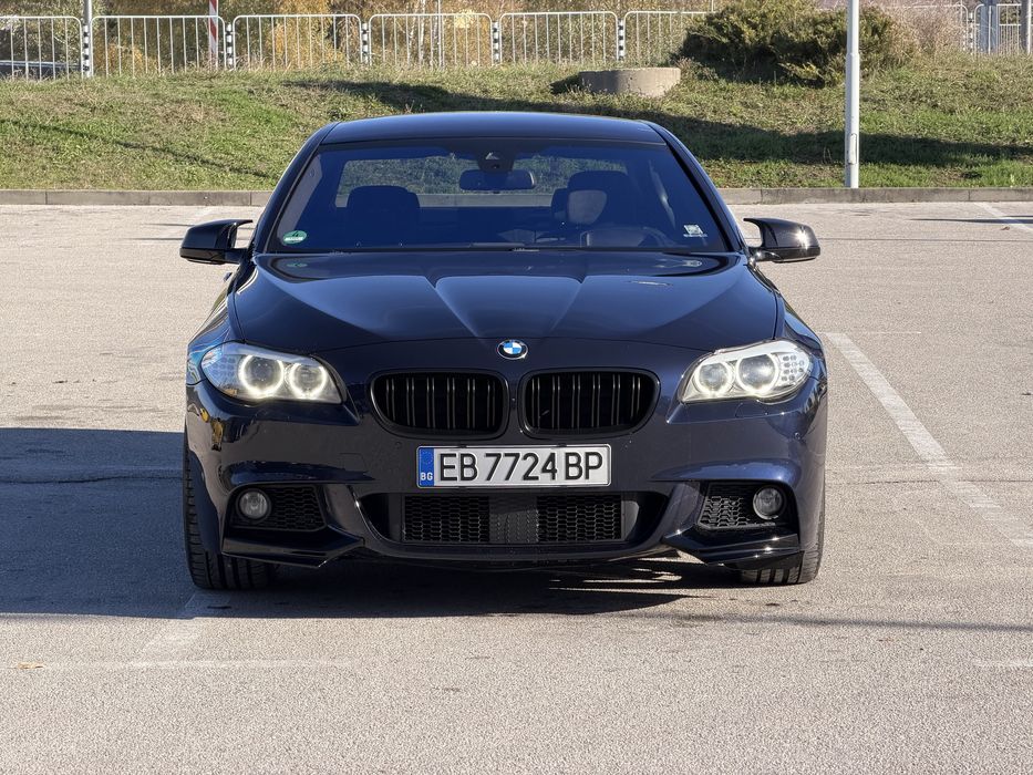 BMW F10 530D Задно. Задно завиване.