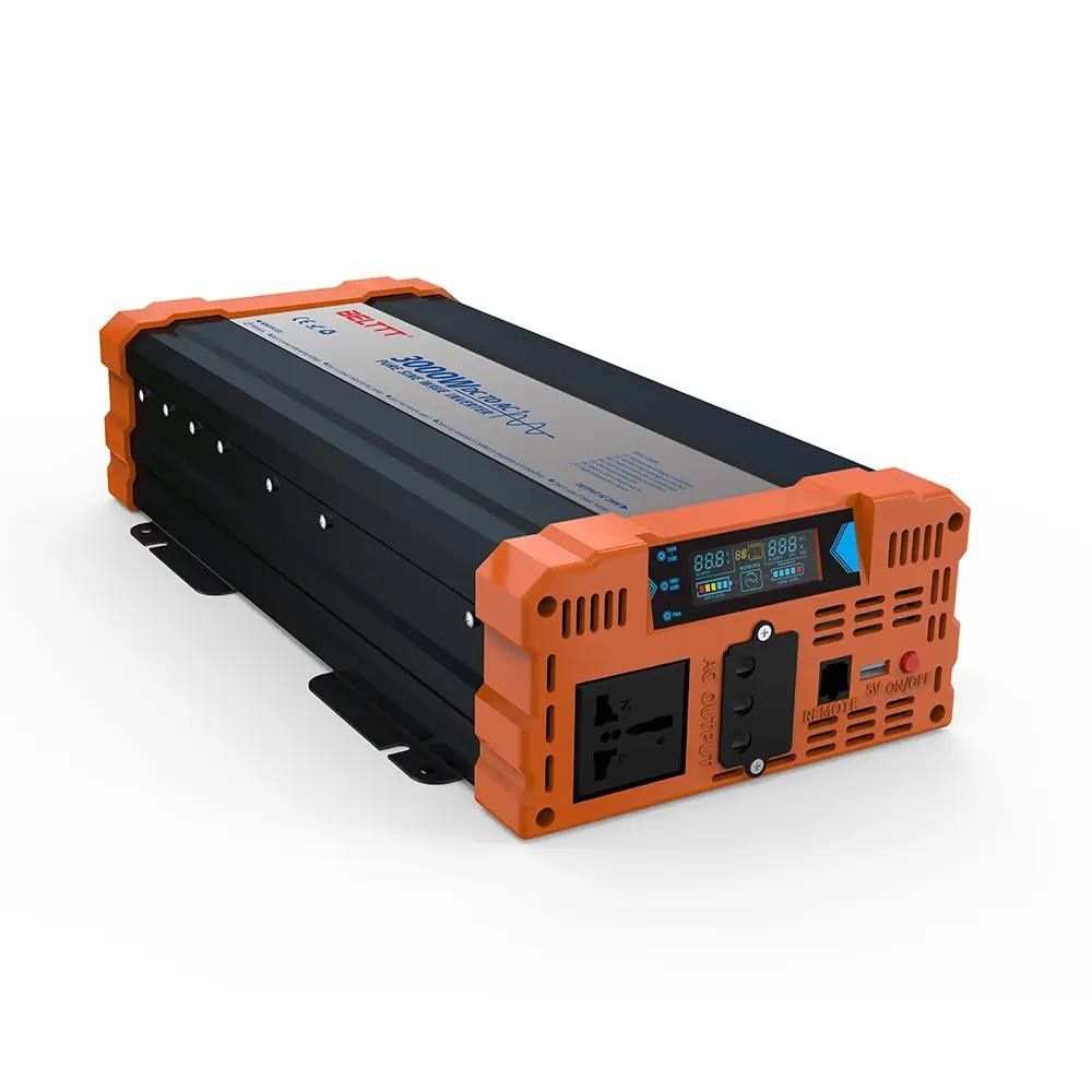 Инвертор 12V 2000W, чистый синусоида, преобразователь