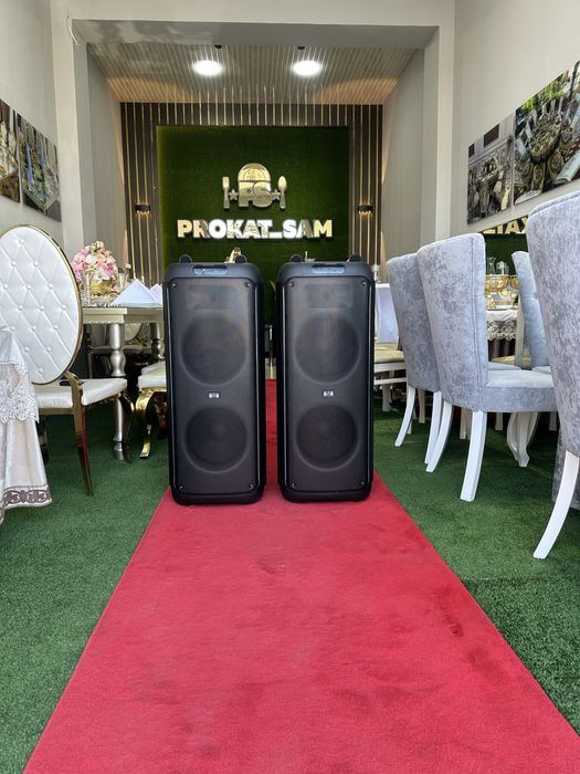 Прокат колонки с двумья микрофоними.  Ijaraga kalonkalar beriladi.