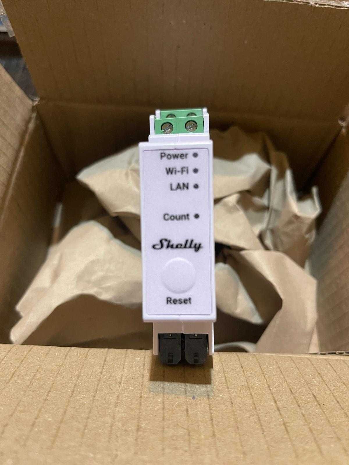 Releu inteligent Shelly Pro 3EM WLAN 3 x 120 A