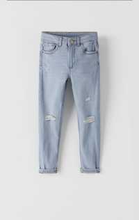 Zara джинсы для мальчика 6-7 лет