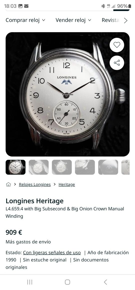 Ceas Longines mecanic