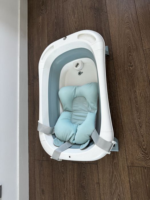 Складная Ванночка с гамаком для новорожденного, самокат, детскую коля