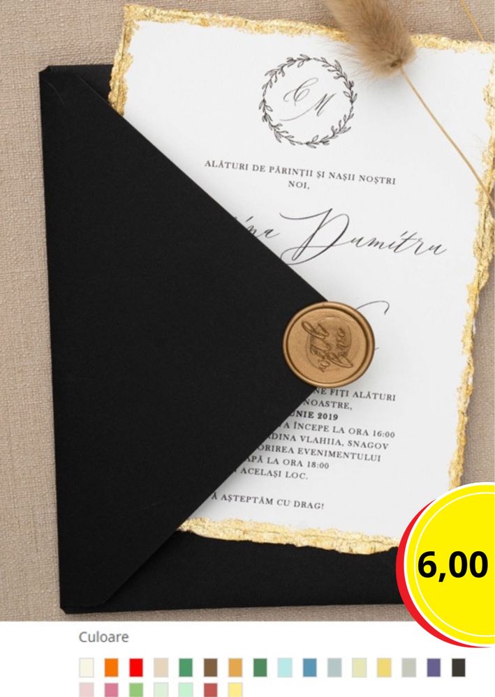 Invitatii de Nunta și Botez