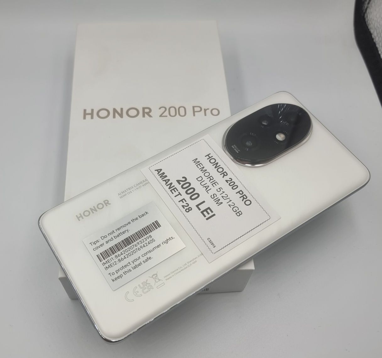 Amanet F28: Telefon Honor 200 Pro 512 GB