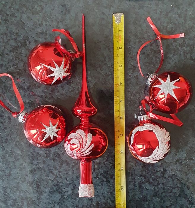 Lot globuri din sticlă