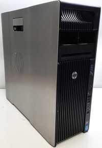 HP Z620 - Двупроцесорна станция 2x Xeon, 64GB RAM, Quadro, Win 10 Pro