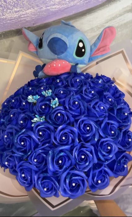 Buchet din flori de sapun