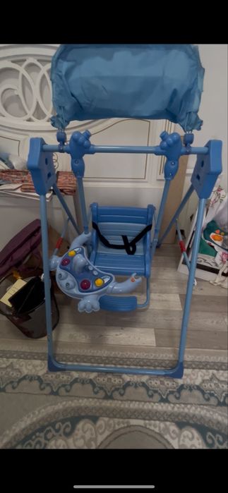 Качелья детский, ешқандай минусы жоқ, сынбаған сырылмаған