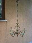 Candelabru, lustra de tavan, bronz
