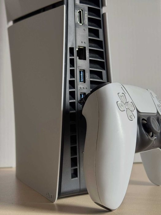 Бартер! Playstation 5 Slim Digital Edition 825GB White (Бял)