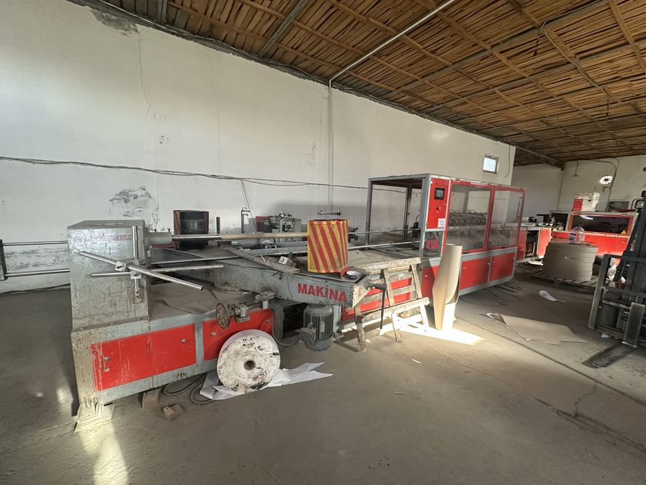 Продается оборудование для изготовления картона