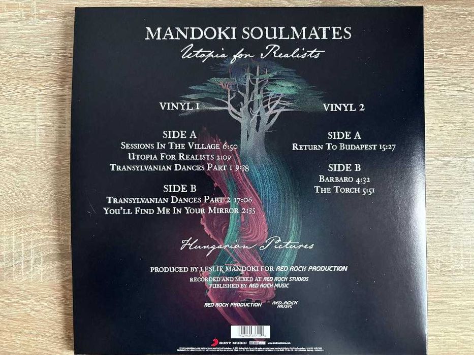 Album vinil Mandoki Soulmates - "Utopia For Realists" ( 2021 )