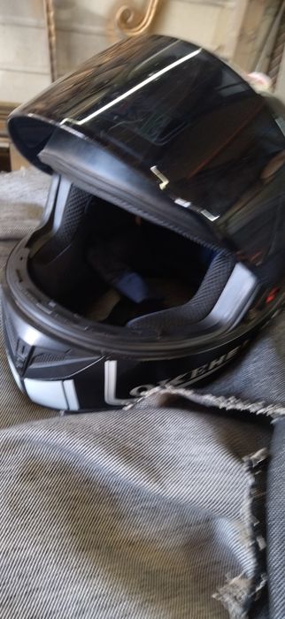 Шлем  -плюс замок для скутера