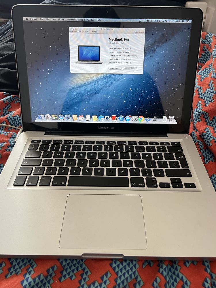 Macbook pro 2012 13 inch