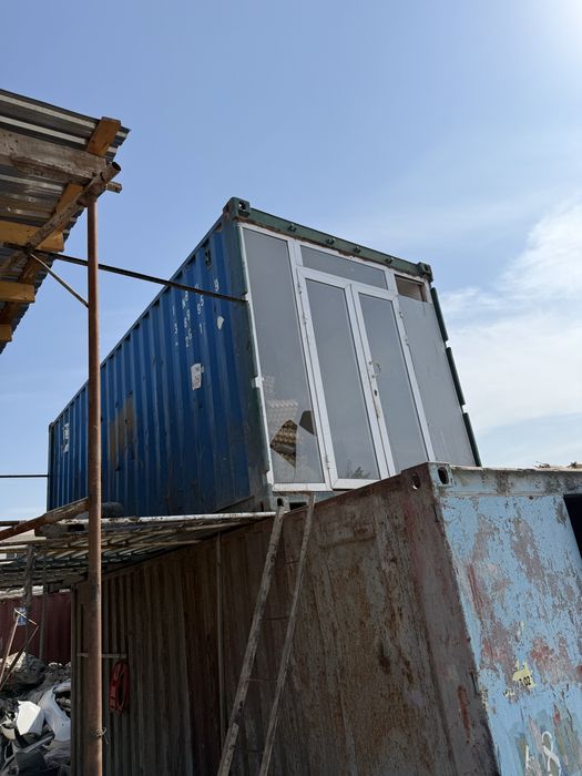konteyner domik sotiladi 6 metrli 1000$