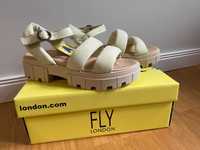 Нови сандали Fly London №40 (естествена кожа)